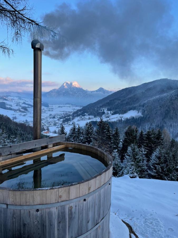 Kreitalm - Kraftplatz Im Salzkammergut Neukirchen  Exterior foto